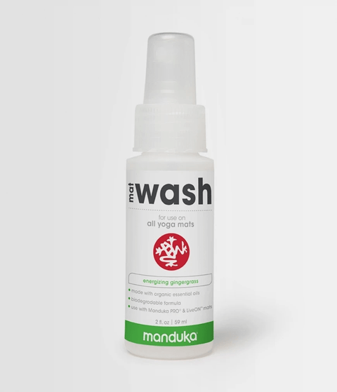 Mat Wash Rejsespray til alle yogamåtter, 59 ml