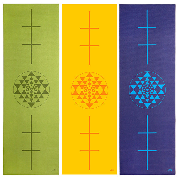 Design Yoga Mat, The Leela Collection - Yantra Alignment