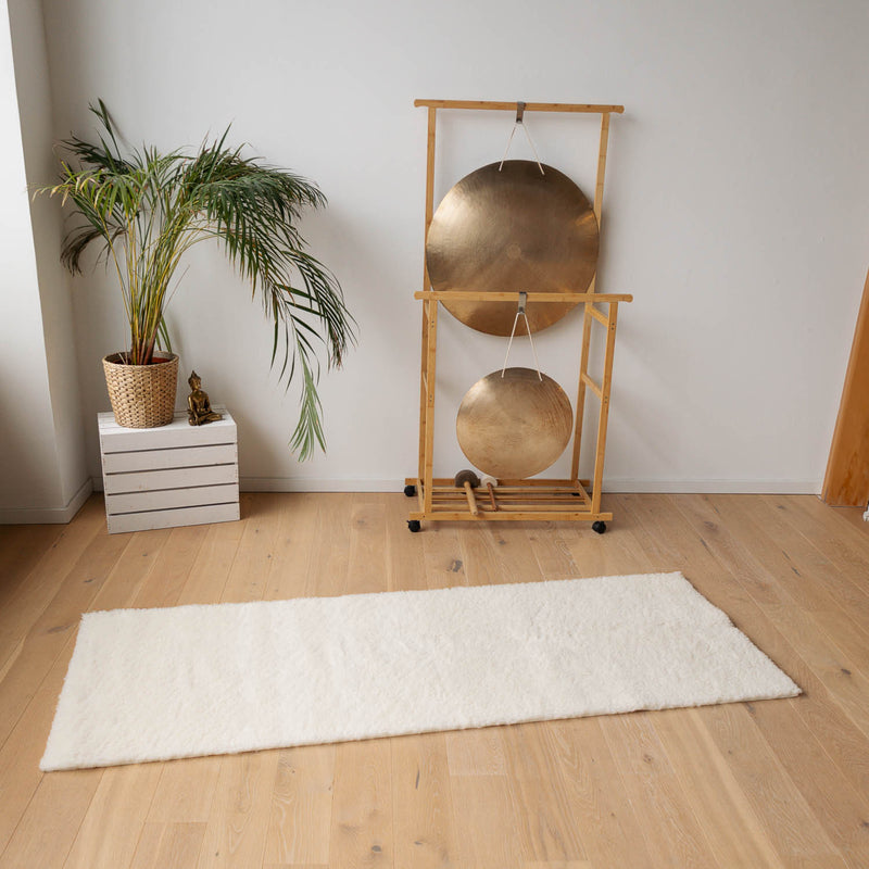 Fåreuld Yogamåtte Surya, 200 x 75 cm, 1500g/m²