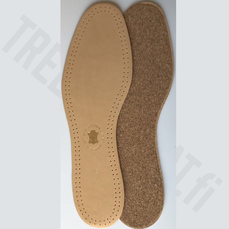 Leather insole, (size 36-48)