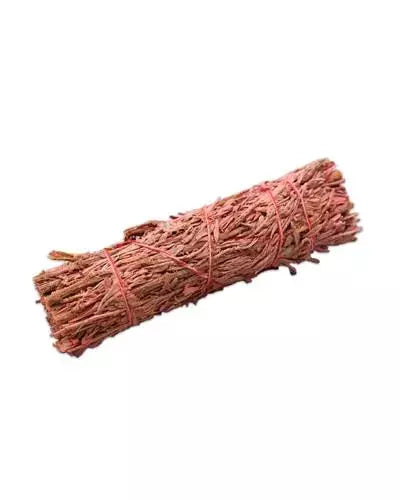 Rose and Sage Smudge Stick, 10 cm