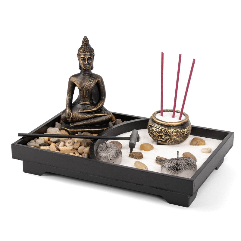 Zen Garden Set, Mini Buddha