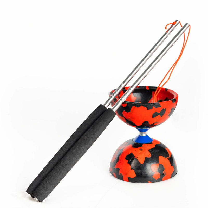 Jester Diabolo Sæt, aluminium håndstik