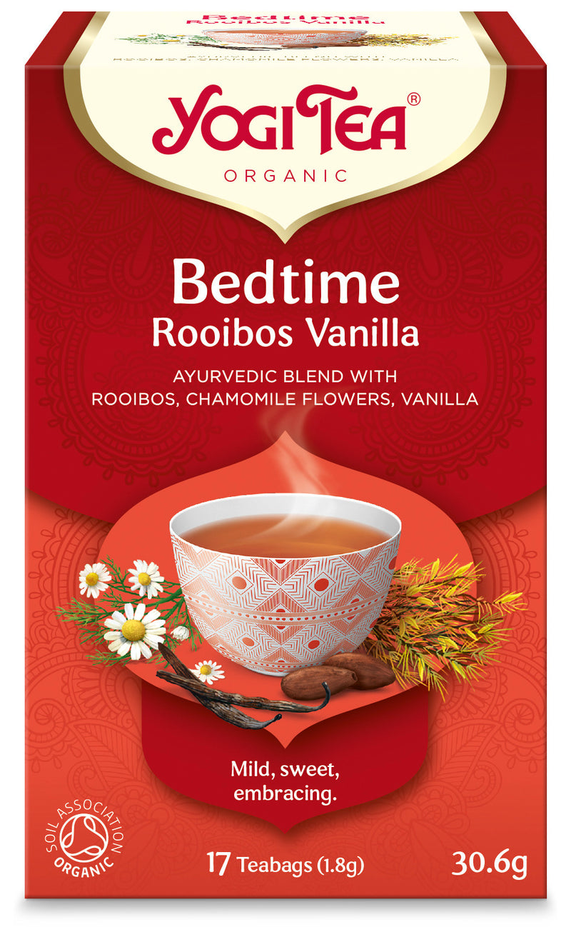 Rooibos tea at bedtime