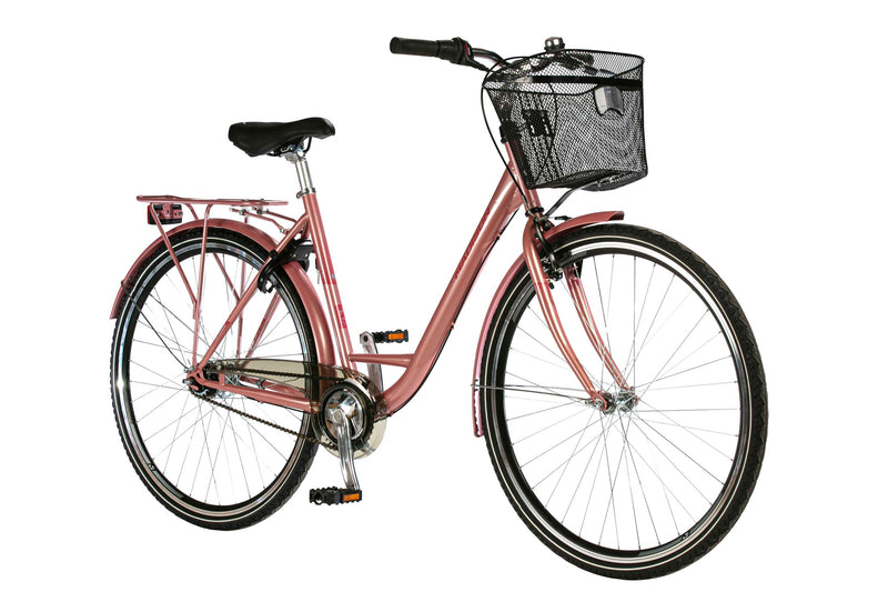 Budapest Nexus 7 28" Cykel, rosa guld