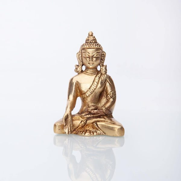 Buddha statue, messing