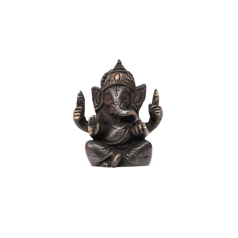 Ganesha-statue, messing