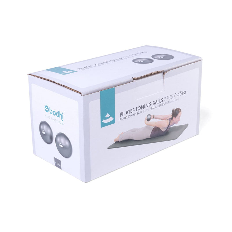 Pilates Toning Bolde, 2 x 1 kg