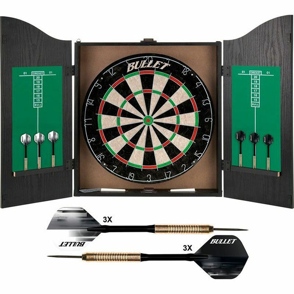 Bullet Home Center dartskive i kabinet