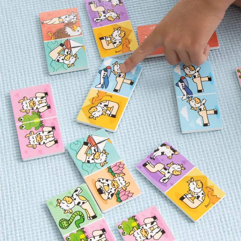 Domino Yoga spil til børn