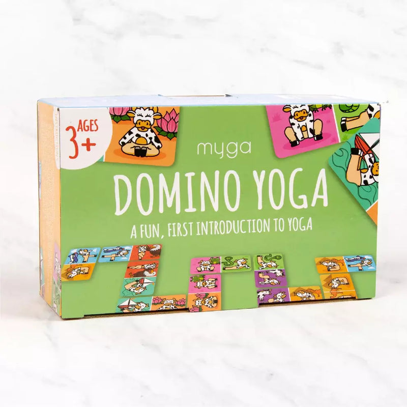 Domino Yoga spil til børn